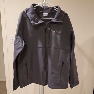 Columbia Gray Softshell Jacket